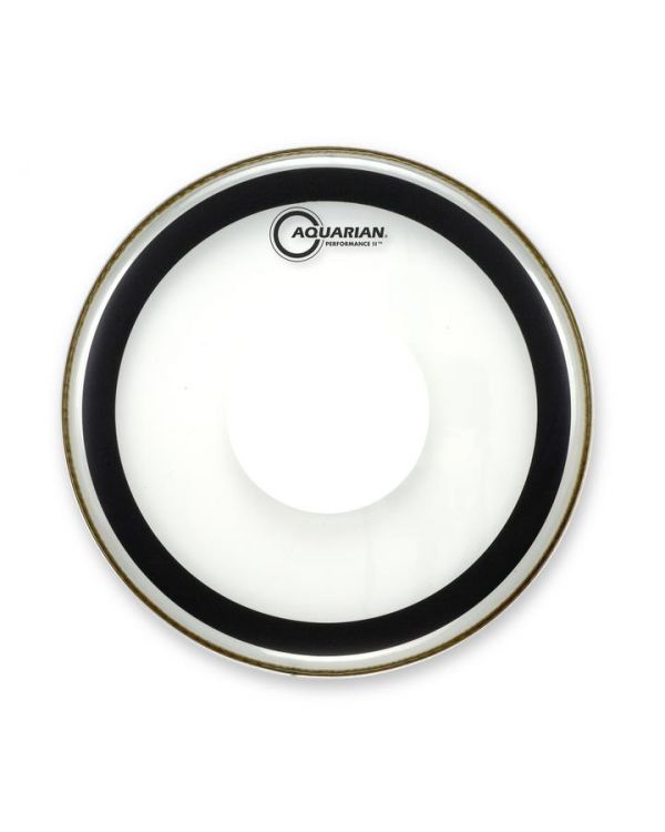 Aquarian 14" Performance II Clear with Power Dot
