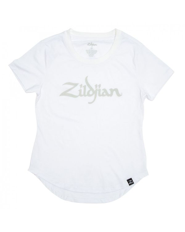 Zildjian Womens Logo Tee White SM