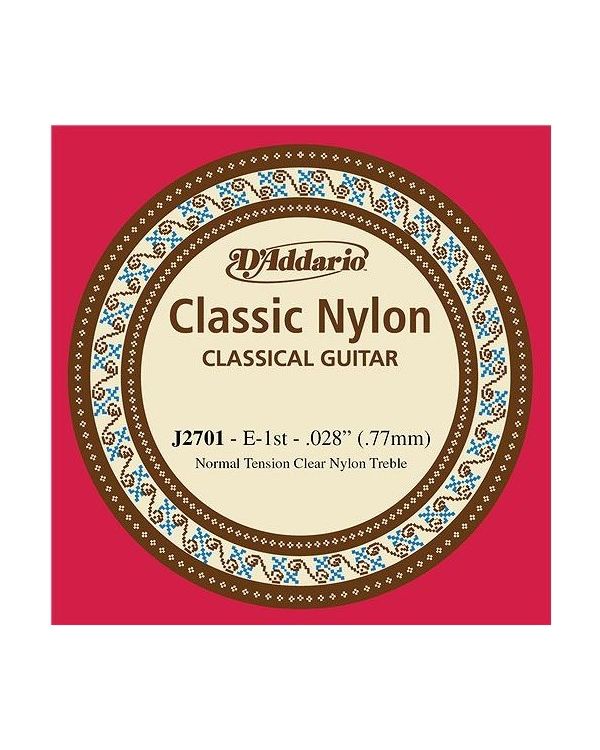 D'Addario J2701 Nylon Classical Guitar Single String First String