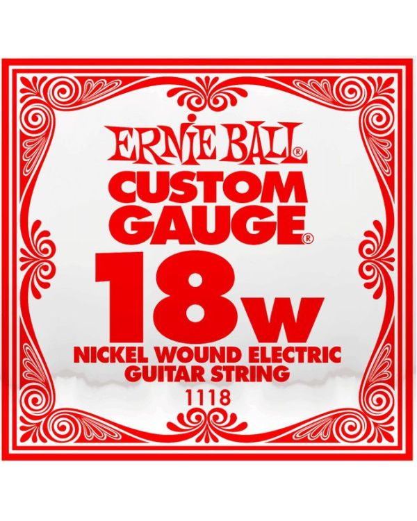 Ernie Ball 1118 .018 Nickel Wound Single String