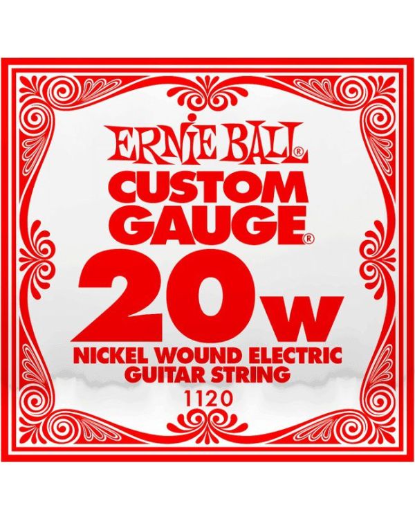 Ernie Ball 1120 .020 Nickel Wound Single String