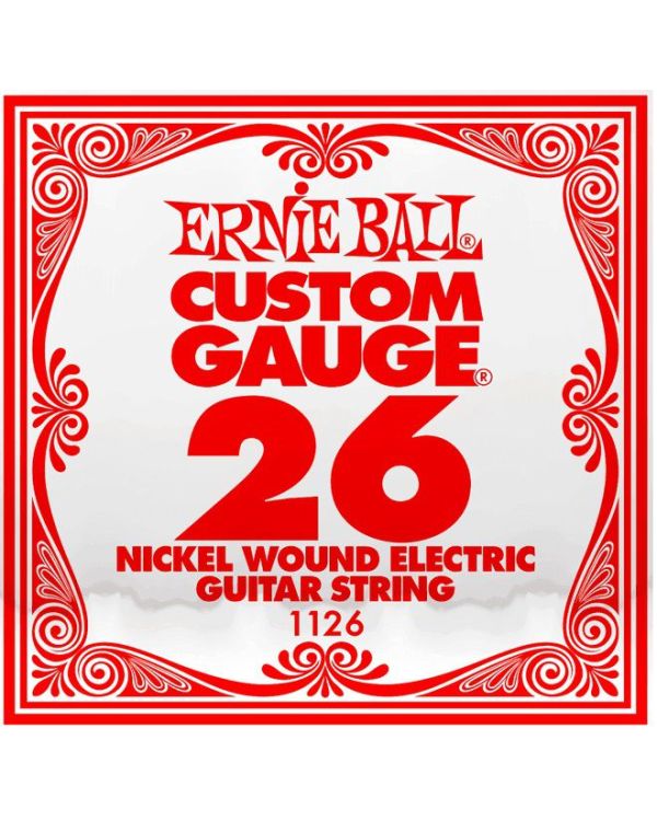 Ernie Ball 1126 .026 Nickel Wound Single String