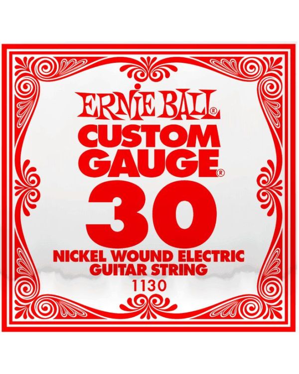 Ernie Ball 1130 .030 Nickel Wound Single String