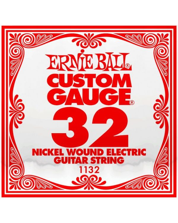 Ernie Ball 1132 .032 Nickel Wound Single String