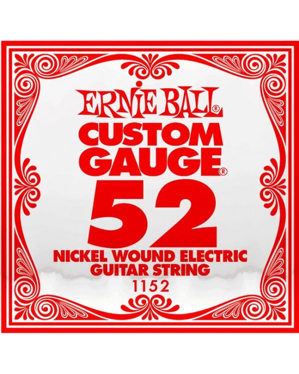Ernie Ball 1152 .052 Nickel Wound Single String