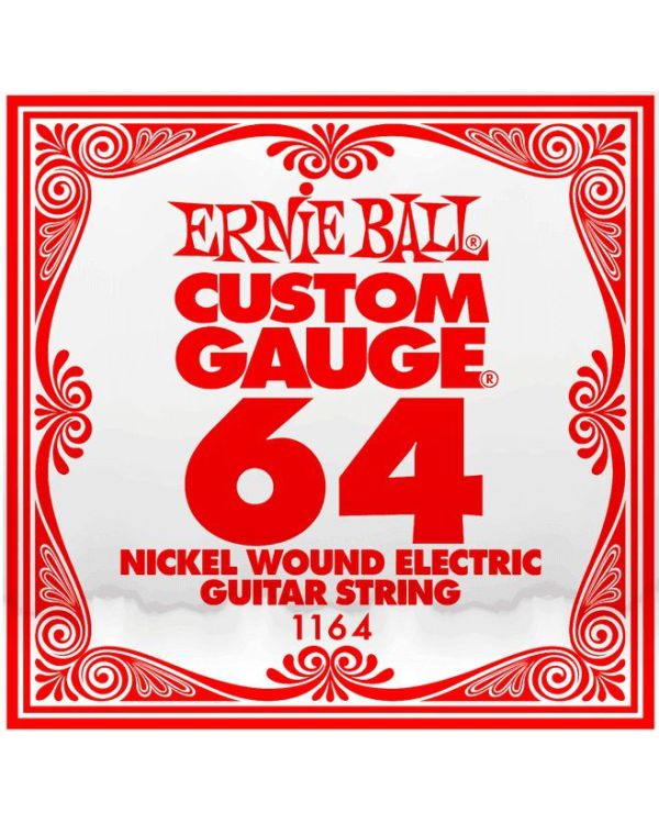 Ernie Ball 1164 .064 Nickel Wound Single String