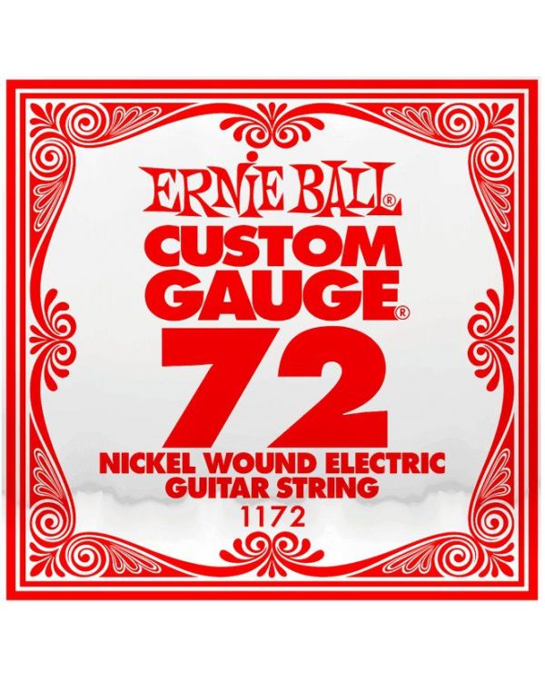 Ernie Ball 1172 .072 Nickel Wound Single String