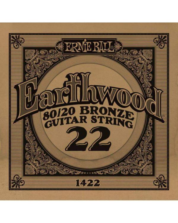 Ernie Ball 1422 .022 Earthwood Acoustic 80/20 Bronze