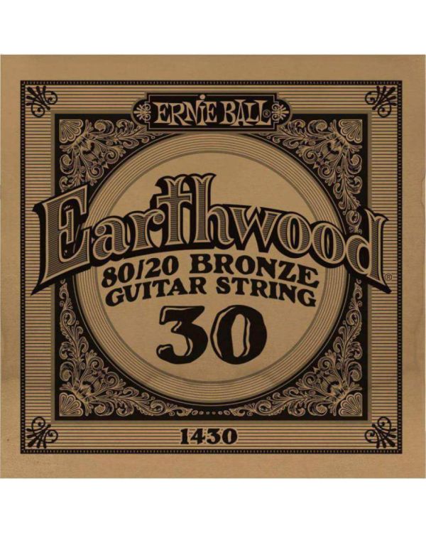 Ernie Ball 1430 .030 Earthwood Acoustic 80/20 Bronze