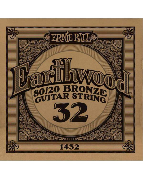 Ernie Ball 1432 .032 Earthwood Acoustic 80/20 Bronze