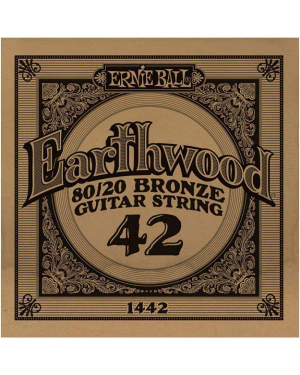 Ernie Ball 1442 .042 Earthwood Acoustic 80/20 Bronze