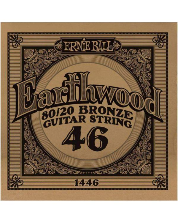 Ernie Ball 1446 .046 Earthwood Acoustic 80/20 Bronze