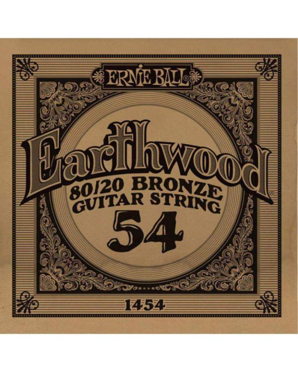 Ernie Ball 1454 .054 Earthwood Acoustic 80/20 Bronze