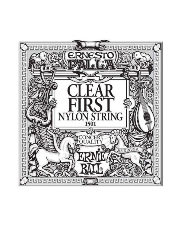 Ernie Ball EP 1501 Clear Nylon 1st Classical String