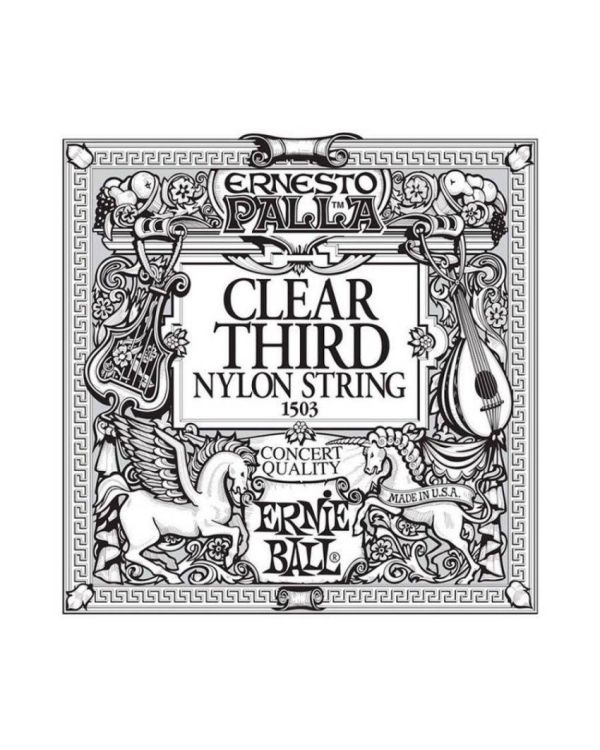 Ernie Ball EP 1503 Clear Nylon 3rd Classical String