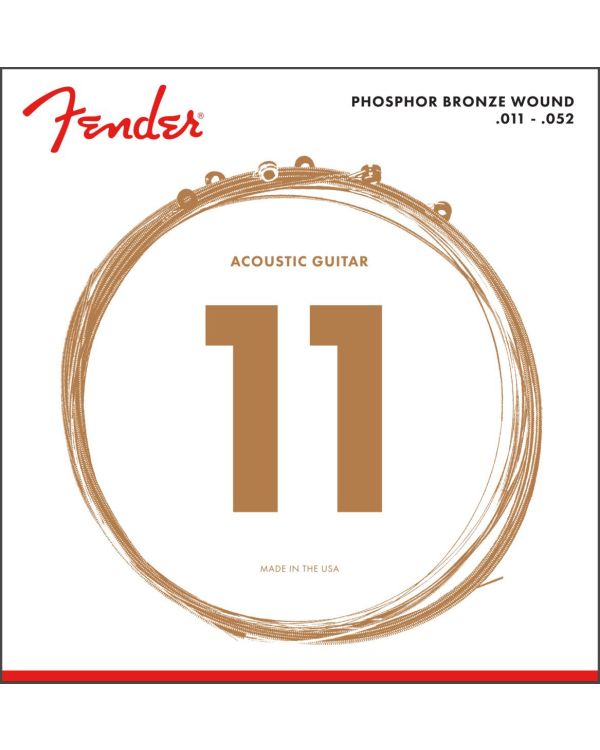 Fender 60CL Phosphor Bronze Acoustic Strings 11-52