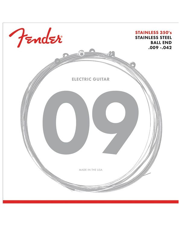Fender 350L Stainless Steel Electric Strings 9-42