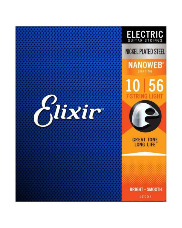Elixir Nanoweb Electric Strings 7 String 10-56