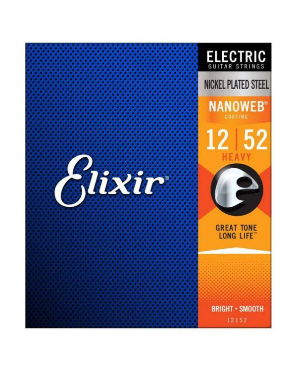 Elixir Nanoweb Electric Strings Heavy 12-52