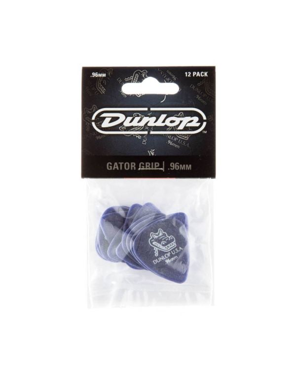 Dunlop .96mm Gator Grip Standard Guitar Pick Player 12 Pack