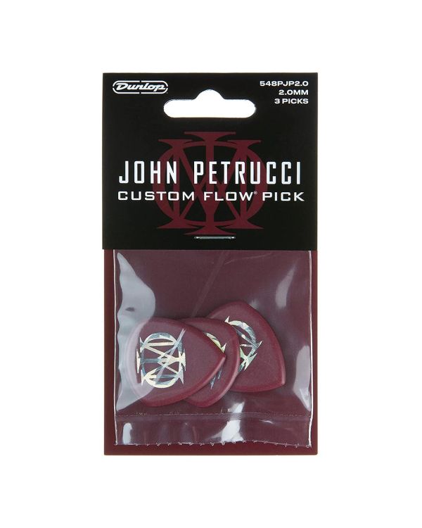 Dunlop John Petrucci Flow 2.00mm Guitar Picks (3 Pack)
