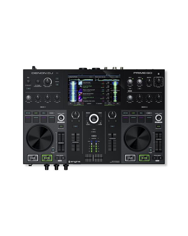 Denon DJ PRIME GO 2-Deck Rechargable Smart DJ Console