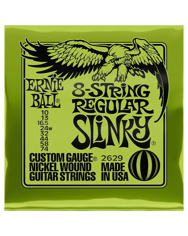 Ernie Ball 8 String Regular Slinky Set 10-74