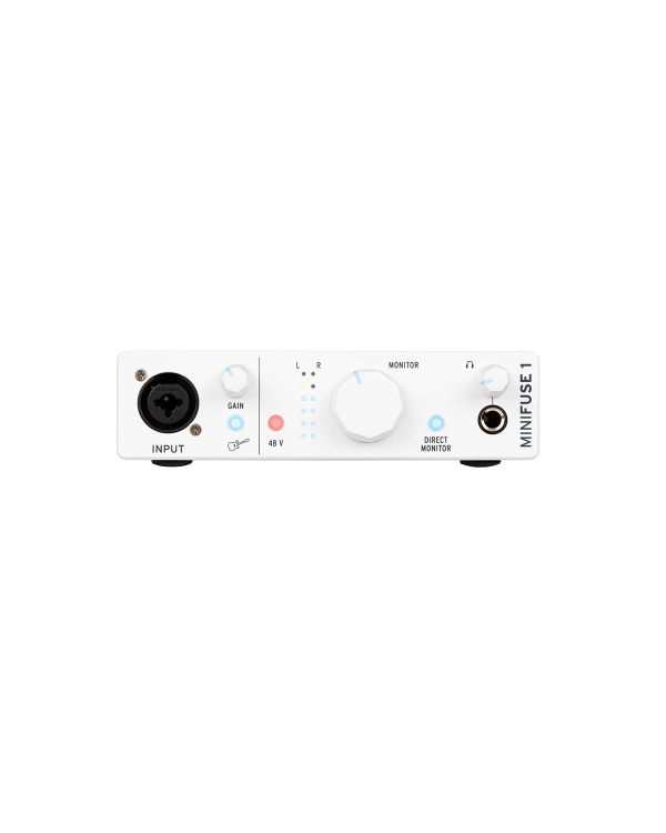Arturia MiniFuse 1 USB Audio Interface White