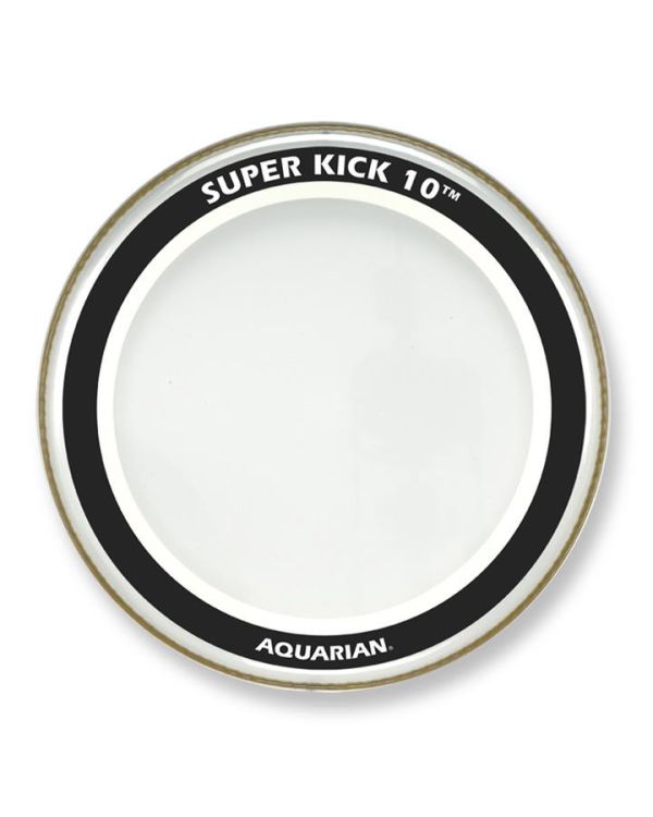 Aquarian 22" Super Kick 10 Clear Drumhead