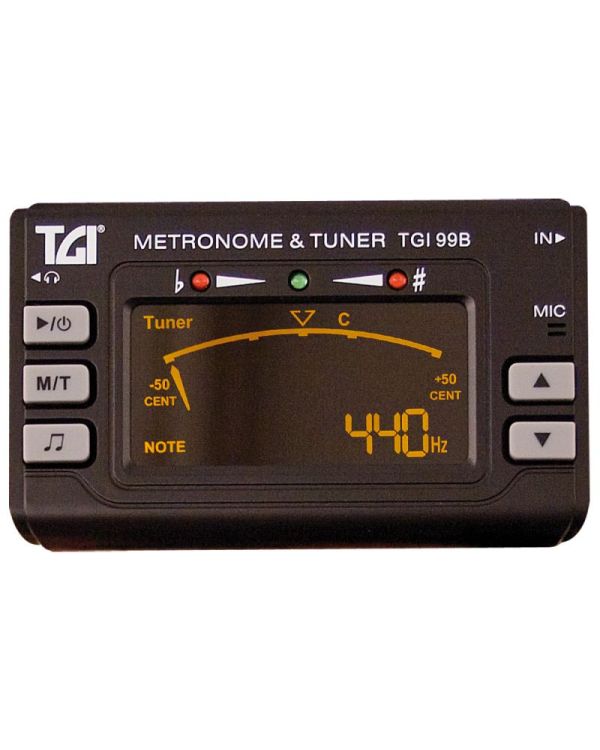 TGI Tuner Chromatic Tuner/Metronome With Clip On Mic