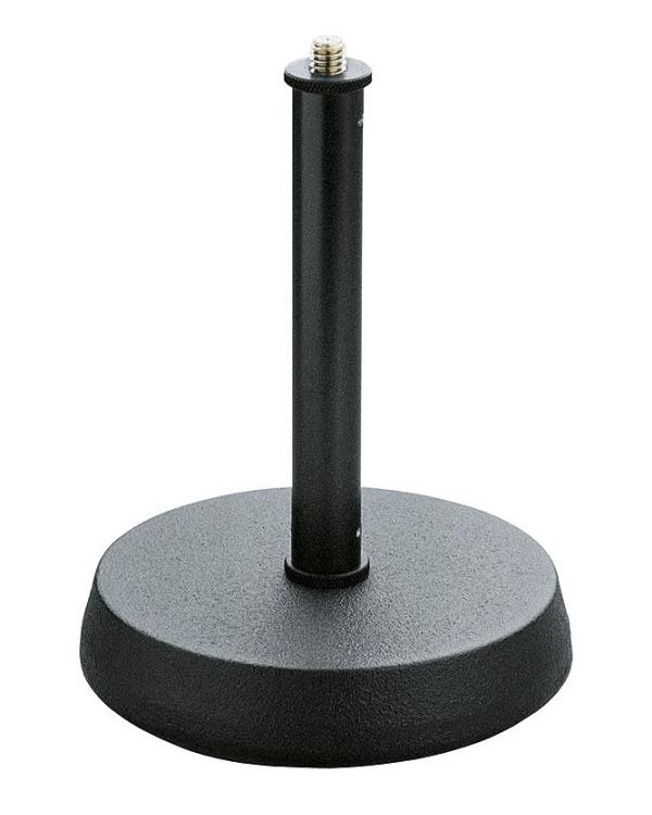 K&M Table Top Microphone Stand Solid Heavy Base