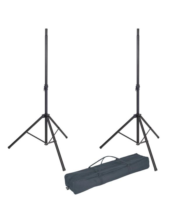 Kinsman Professional Speaker Stands Pair with Carry Bag
