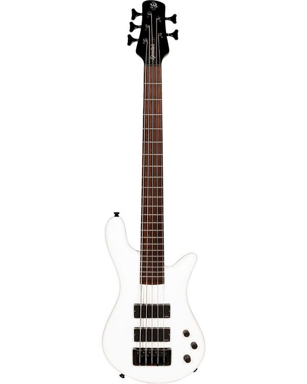 Spector Bantam 5 5-String Electric Bass, Solid White Gloss