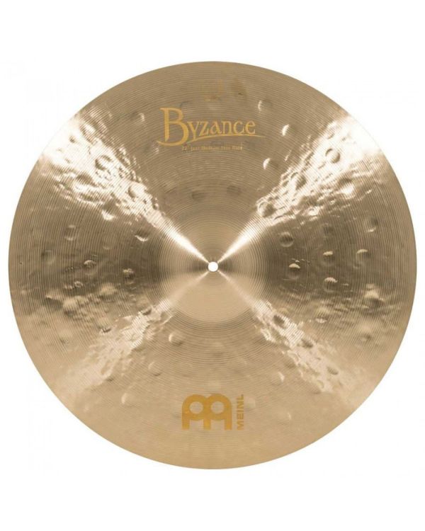 Meinl Byzance Jazz 22" Medium Thin Ride Cymbal