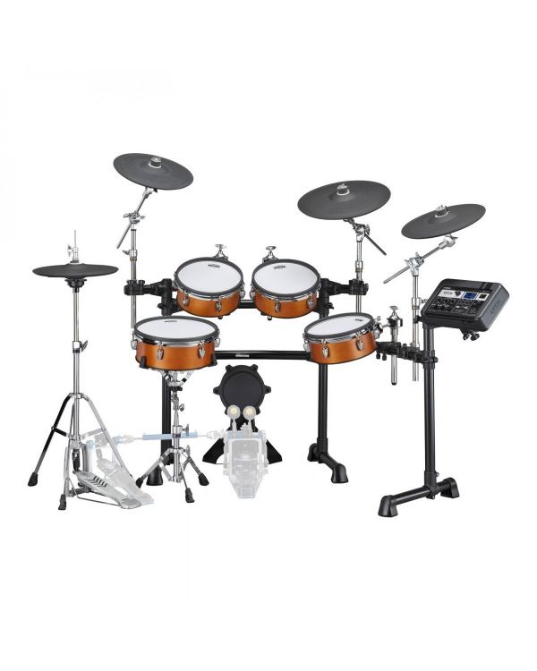Yamaha DTX8K-M E-Drum Kit, Mesh Heads, Real Wood