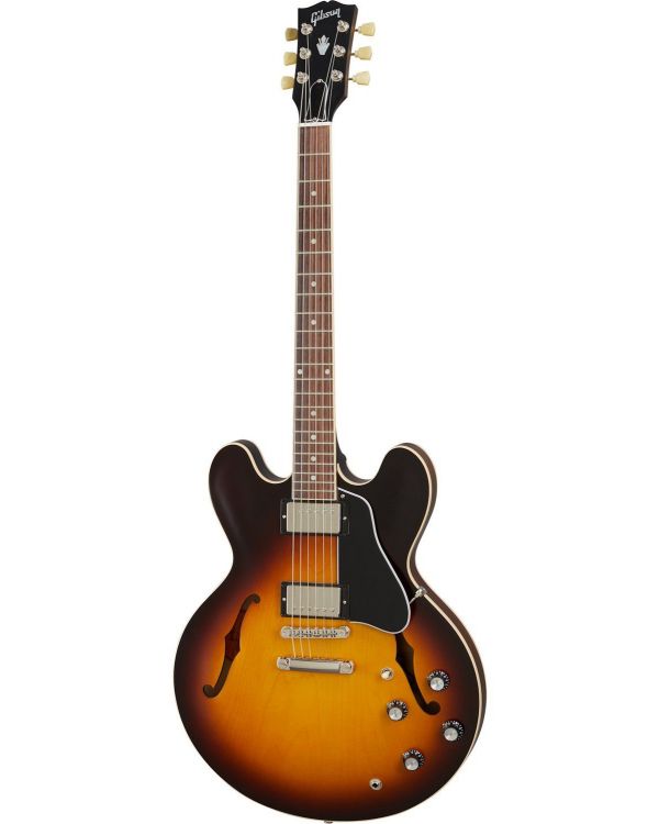 Gibson ES-335 Satin Semi-Hollow Guitar, Satin Vintage Burst