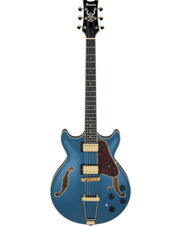 Ibanez Amh90 Hollowbody Electric Guitar, Prussian Blue Metallic