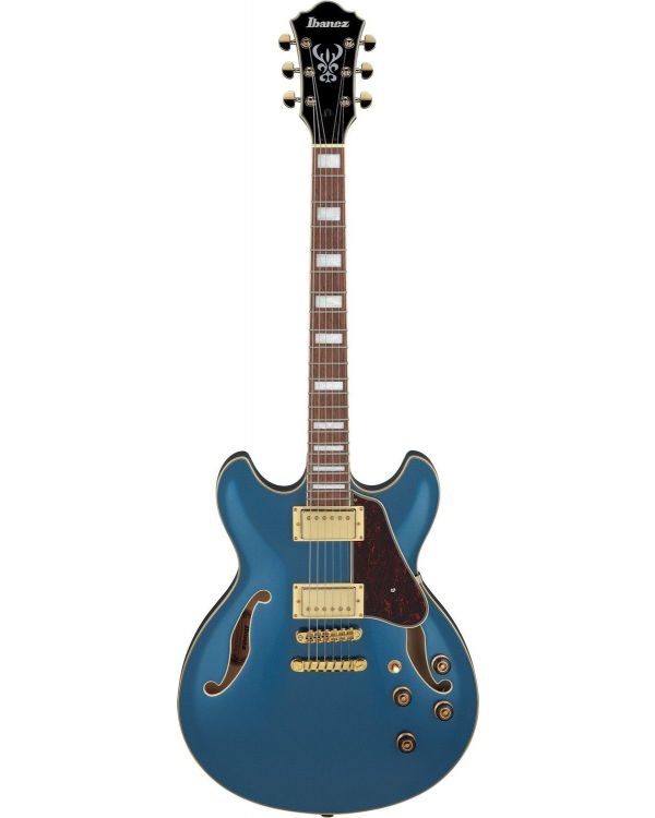 Ibanez As73g Hollowbody Electric Guitar, Prussian Blue Metallic