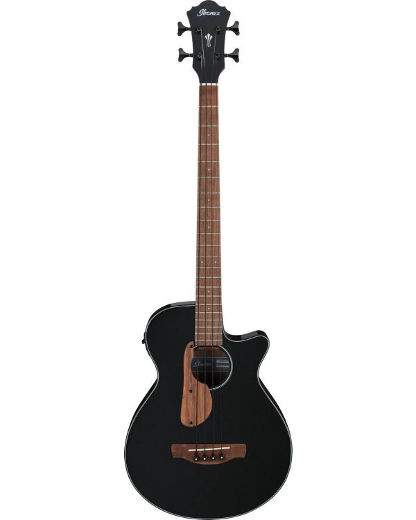 Ibanez Aegb24e Acoustic Bass Guitar, Black High Gloss