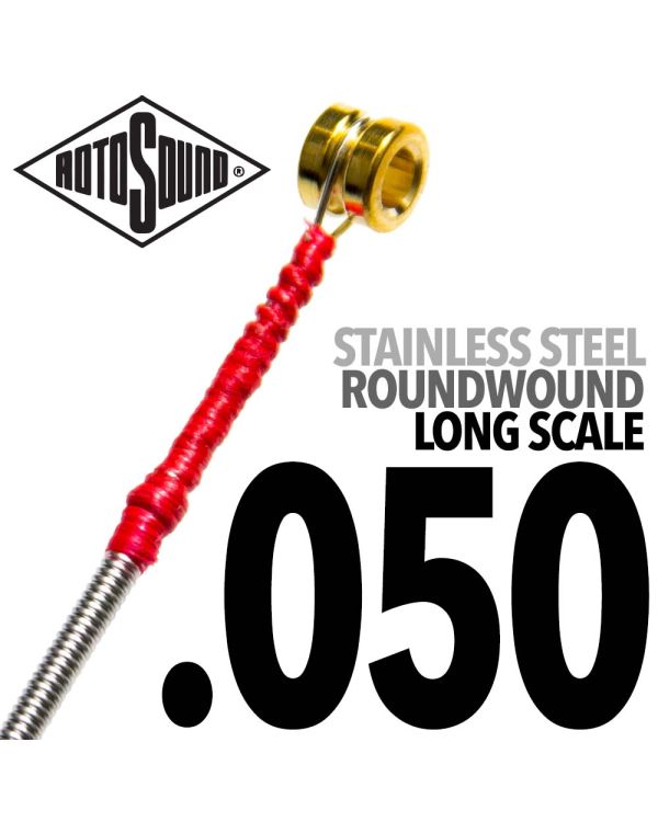 Rotosound SBL050 Stainless Steel Single Bass String, 0.50
