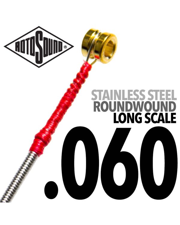 Rotosound SBL060 Stainless Steel Single Bass String, 0.60