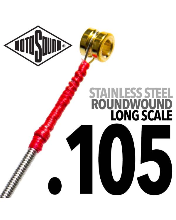 Rotosound SBL105 Stainless Steel Single Bass String, 1.05
