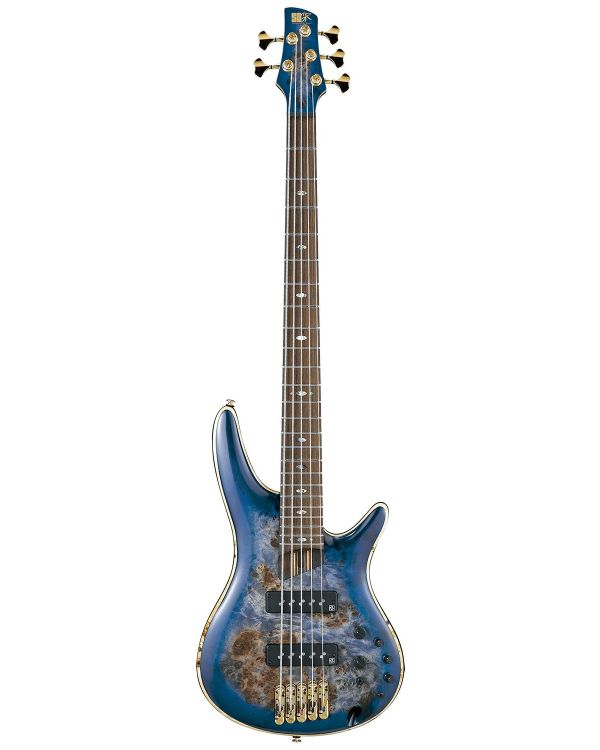 Ibanez SR2605-CBB SR Premium 5 String Bass, Cerulean Blue Burst