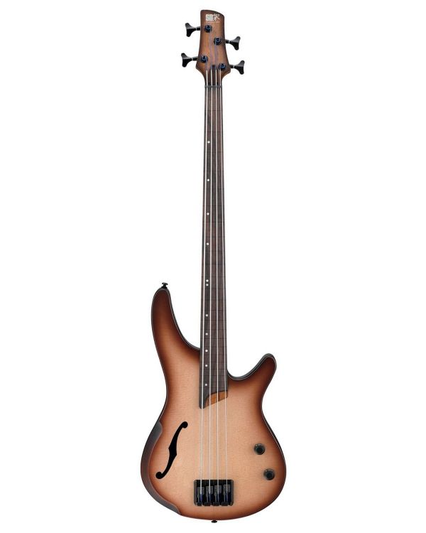 Ibanez SRH500F Bass, Fretless, Natural Brown Burst
