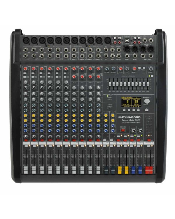 Dynacord PowerMate 1000 MkIII 10 Channel Compact Powered Mixer