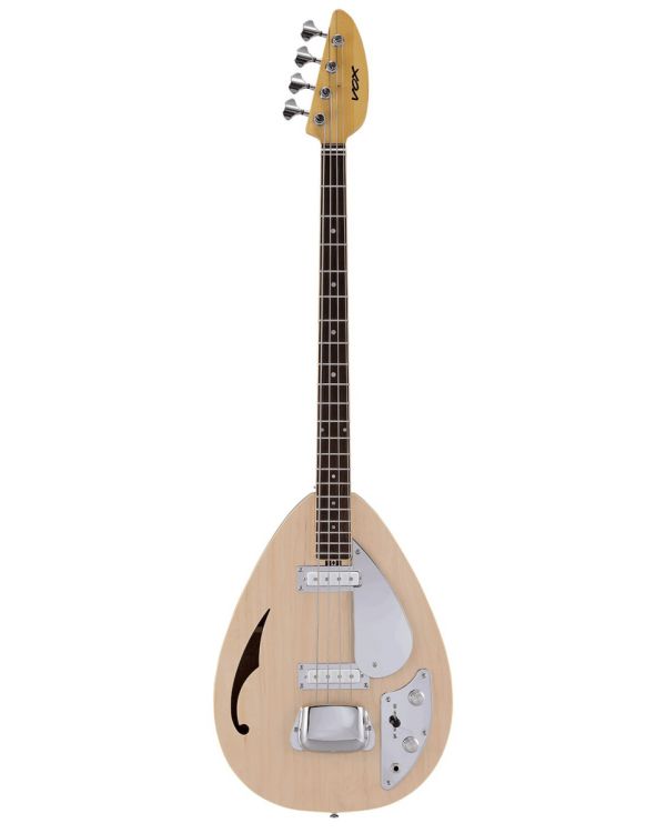 VOX VBW-3000 Teardrop Electric Bass Guitar, Natural