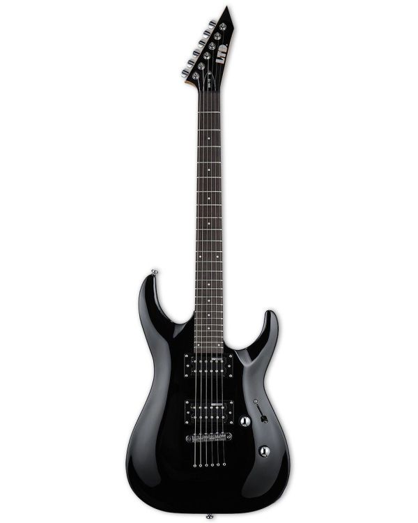 ESP LTD MH10 Electric Guitar with Gig Bag, Black