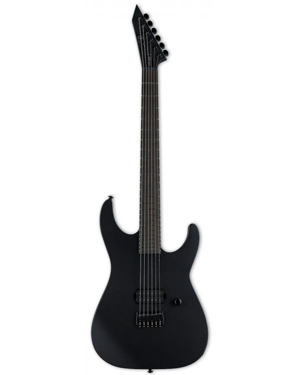 ESP LTD M-HT Black Metal Electric Guitar, Black Satin