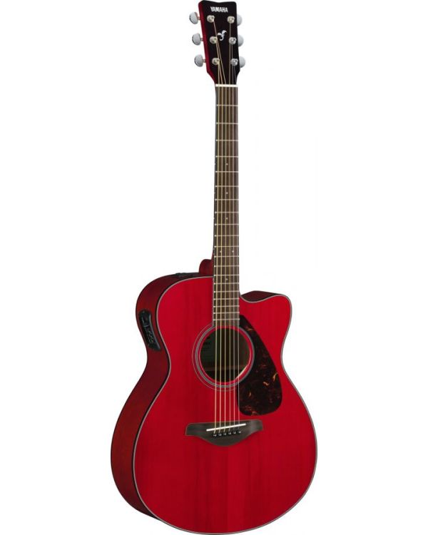 Yamaha FGX800C MKII Electro-Acoustic Guitar, Ruby Red