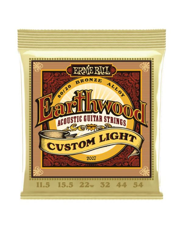 Ernie Ball Earthwood Custom Light 8020 Bronze Acoustic Strings